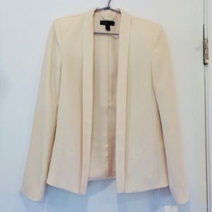 Mango suit jacket (cream)
